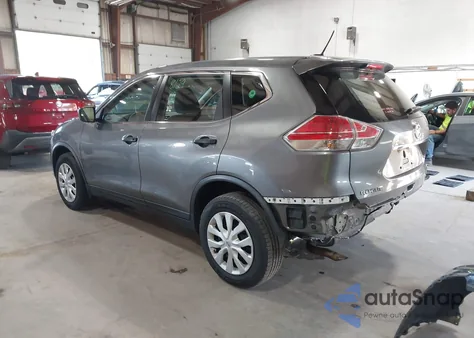 2016 Nissan Rogue S из США, поврежденный, VIN KNMAT2MV2GP716610